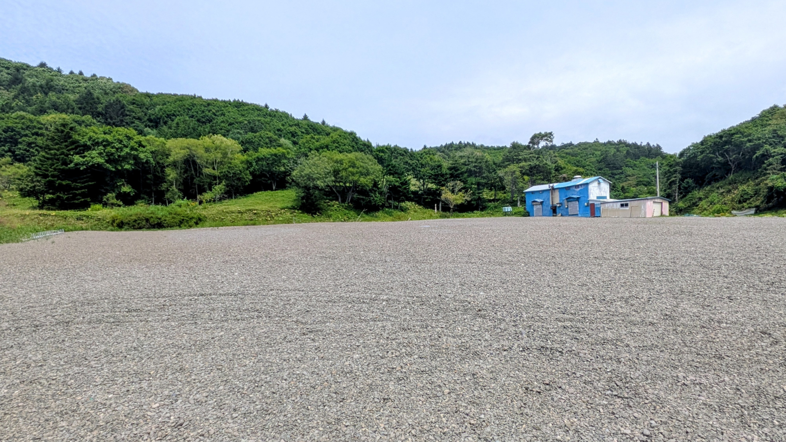 釧路町 すぐそばに昆布の干場があります